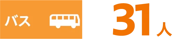 バス: 31人
