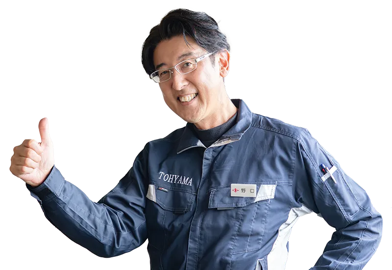 管理・総務部部長顔写真